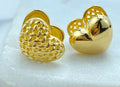 GF Petite Heart-Shaped earrings