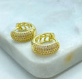 Huggie earrings