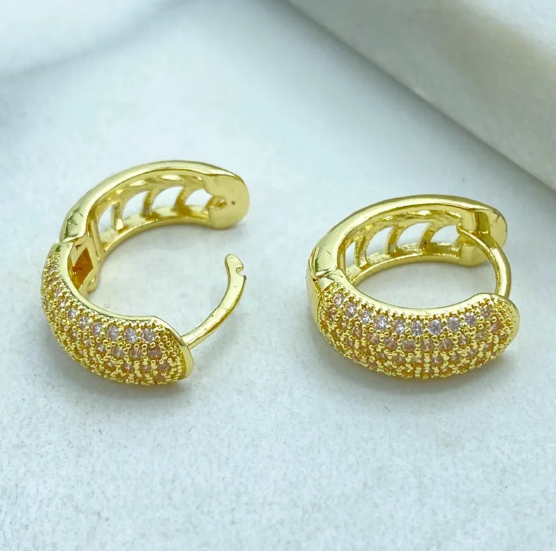 Huggie earrings