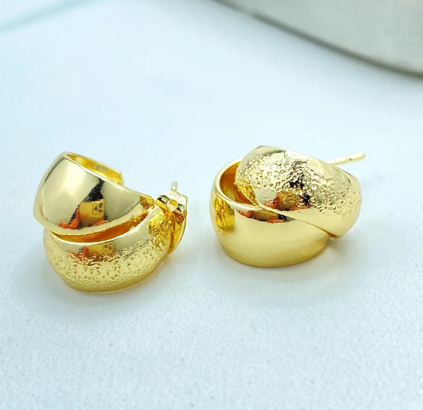 Dome Stude Earrings