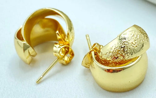 Dome Stude Earrings