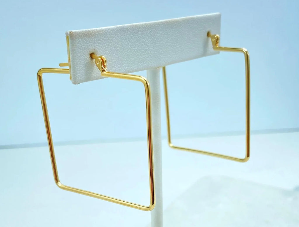 Square Minimalist hoops