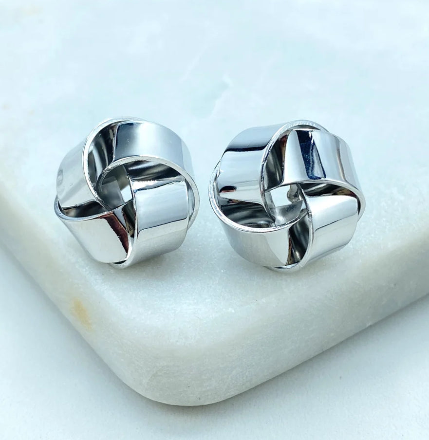 Knot Stud Earrings