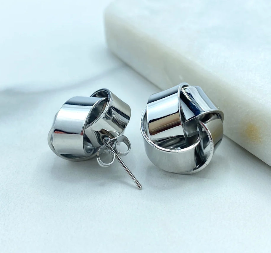 Knot Stud Earrings