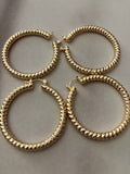Textured Hoops